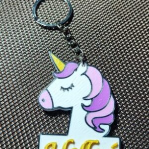 Chaveiro unicórnio nome