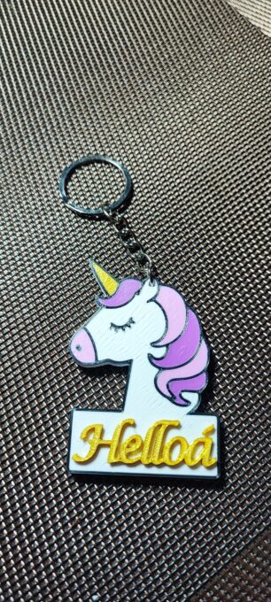 Chaveiro unicórnio nome