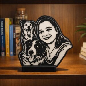 Quadro 3D personalizado