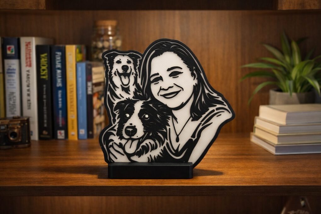 Quadro 3D personalizado